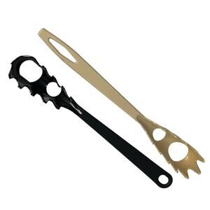 VTG Tailor Made Products 11" Set of 2 Slotted Spaghetti Server Spoon USA Made